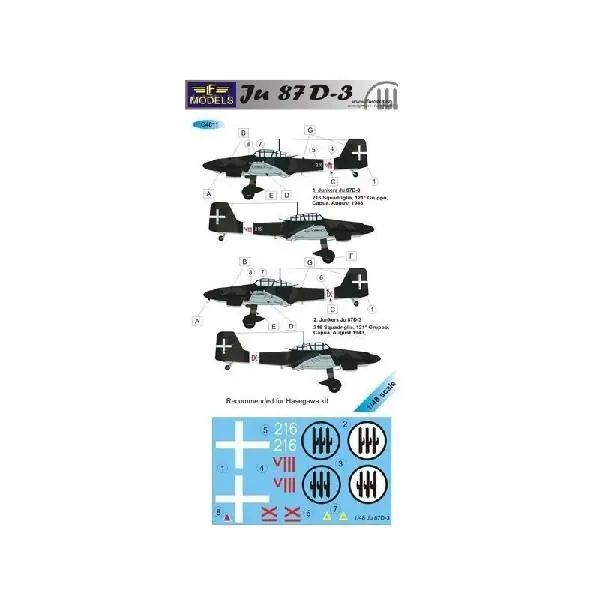 JU-87-D-3 ITALY Consegna Rapida