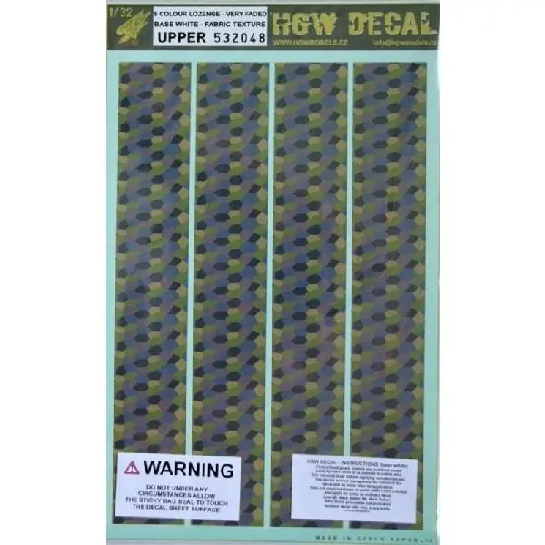 LOZENGE 5-COLOR VERY FADED - UPPER (B.WHITE) A Buon Prezzo