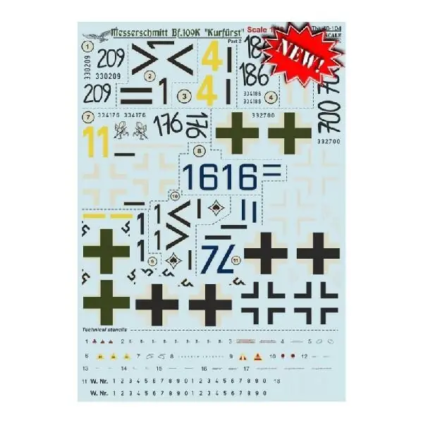 Messerschmitt Bf 109 Bf 109K KURFURST Offerta Lampo