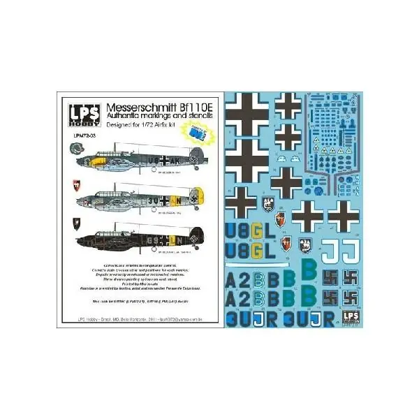 Più Venduto Messerchmitt Me-110 ME 110E
