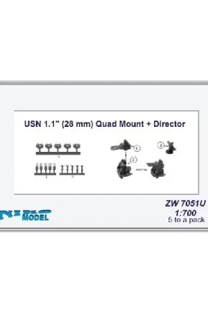 1.1" (28 MM) QUAD MOUNT + DIRECTOR Reso Gratuito