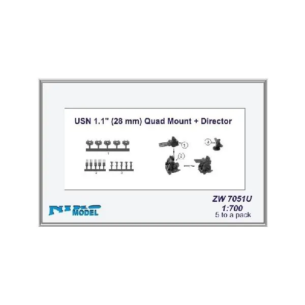 1.1" (28 MM) QUAD MOUNT + DIRECTOR Reso Gratuito