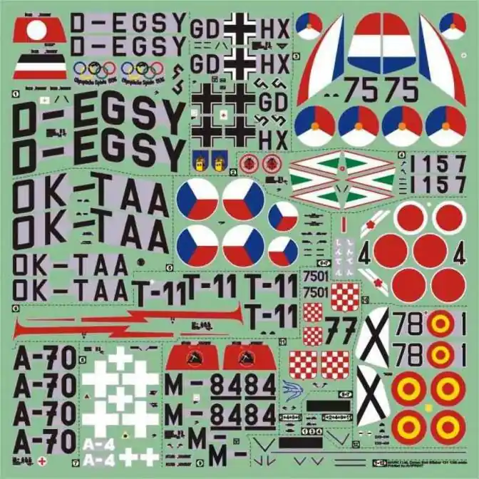 Bu 131 COLOURS & + DECALS 1/48 Must-Have