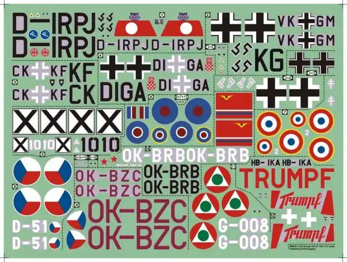 Saldi FI 156 COLOURS & + DECALS 1/72