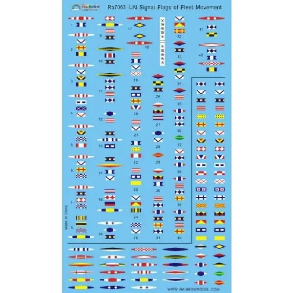 SIGNAL FLAGS OF FLEET MOVEMENT Offerta Limitata