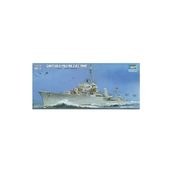 ZERSTORER Z-43 Ultime Pezzi
