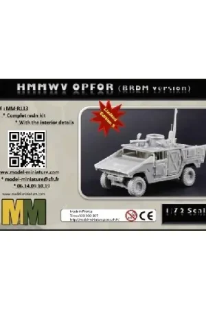 1/72 HMMWV OPFOR (BRDM VERSION) Ultima Occasione