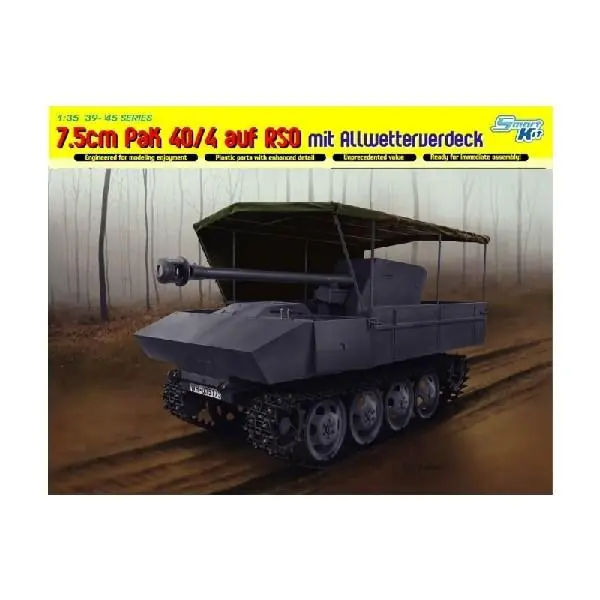 Di Tendenza 7.5CM PAK 40/4 AUF RSO