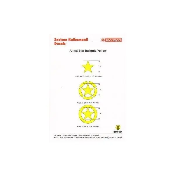 ALLIED STAR INSIGNIA YELLOW Di Tendenza