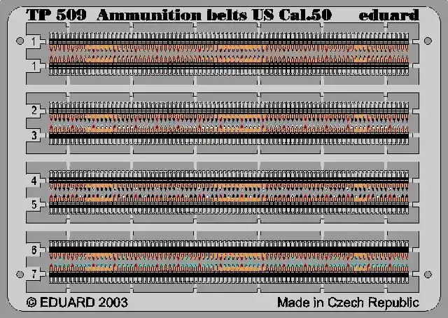 Prezzo Di Fabbrica AMMUNITION BELTS US CAL.50