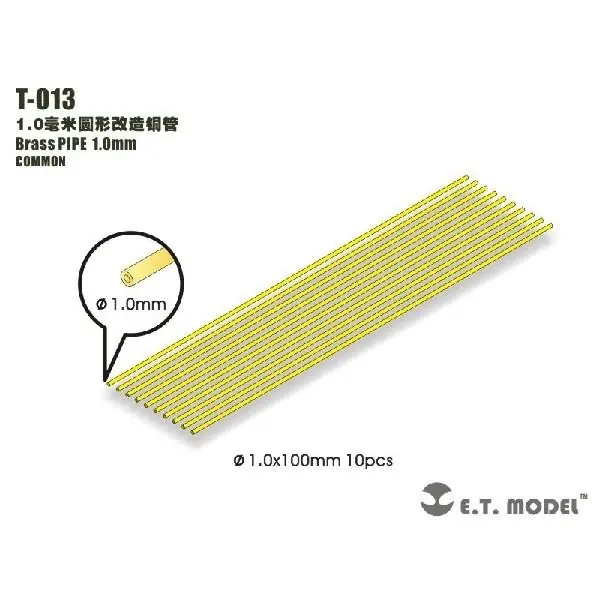 BRASS PIPE 1.0MM Spedizione Espresso