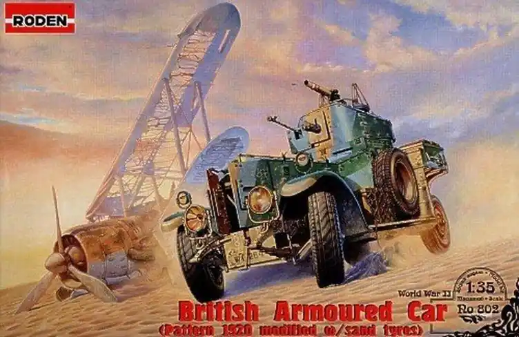 Promo Stagionale BRITISH ARMOURED CAR (1920 MOD.W/ SAND TYRES)
