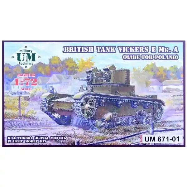 Prezzo Ridotto BRITISH TANK VICKERS E MK.A