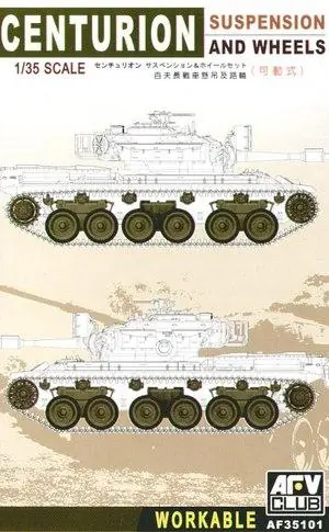 Economico CENTURION SUSPENSION AND WHEELS SCALE