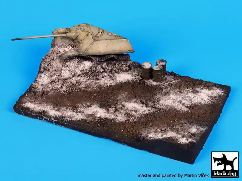 Esclusivo DESTROYED JAGDPANZER BASE