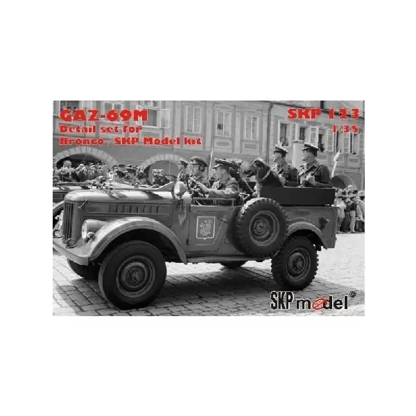 Popolare DETAIL SET FOR GAZ-69M