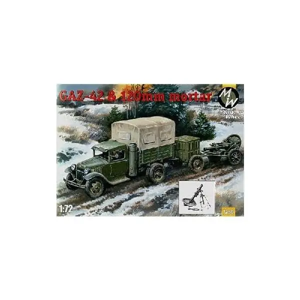 Nuova Collezione GAZ-42 AND 120MM MORTAR