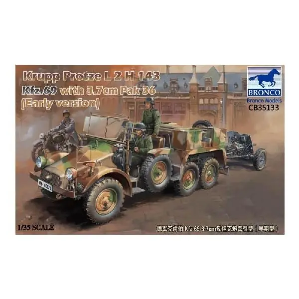 KRUPP PROTZE KFZ.69 Consegna Rapida