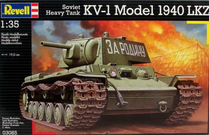 Must-Have REVELL 03085 KV-1 MODEL 1940 LKZ
