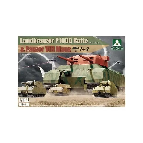 TAKOM 3001 LANDKREUZER P1000 RATTE Affare