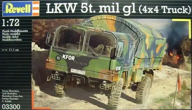 REVELL 03300 LKW 5T.MIL GL Di Tendenza