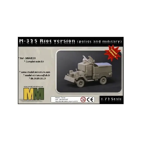 Quantità Limitata M-325 RIOT VERSION