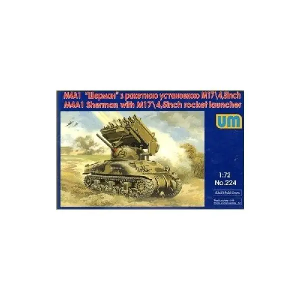 M4A1 SHERMAN WITH M17 4.5IN ROCKET LAUNCHER Super Prezzo