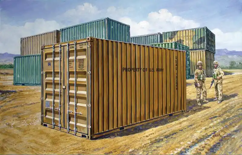 Consegna Rapida MILITARY CONTAINER