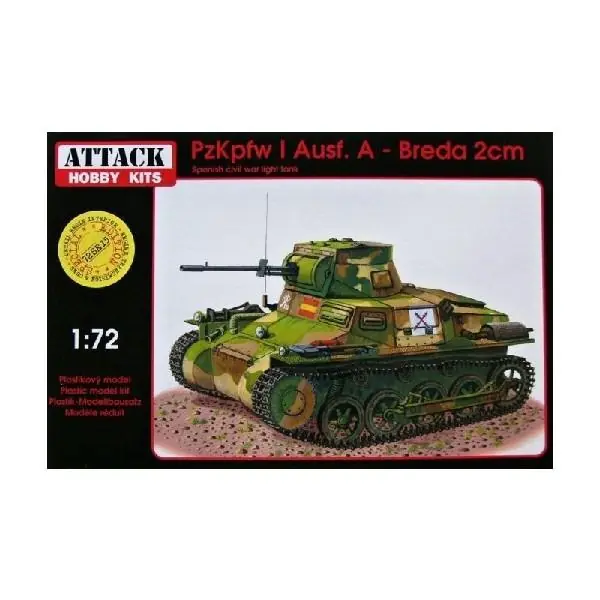 PZKPFW I AUSF.A - BREDA 2CM (SPECIAL EDITION) Occasione Imperdibile
