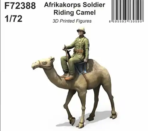 Afrikakorps Soldier Riding Camel Acquista Ora