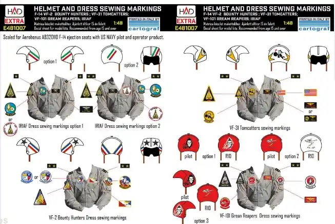 F-14A/D helmet Spedito Oggi