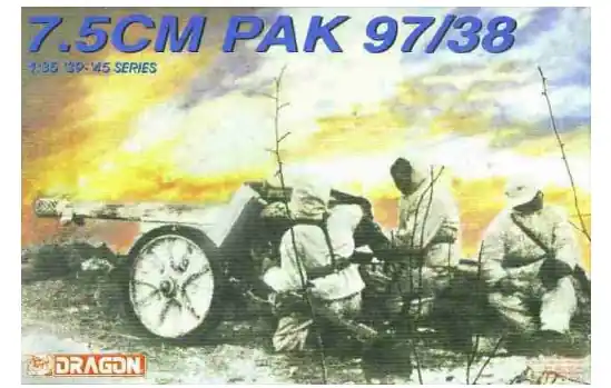 Must-Have DRAGON 6123 German 7.5CM PAK 97/38