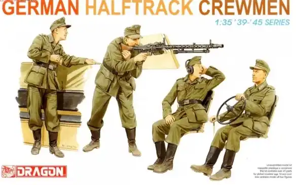 Scelto Dai Clienti German Halftrack Crewmen