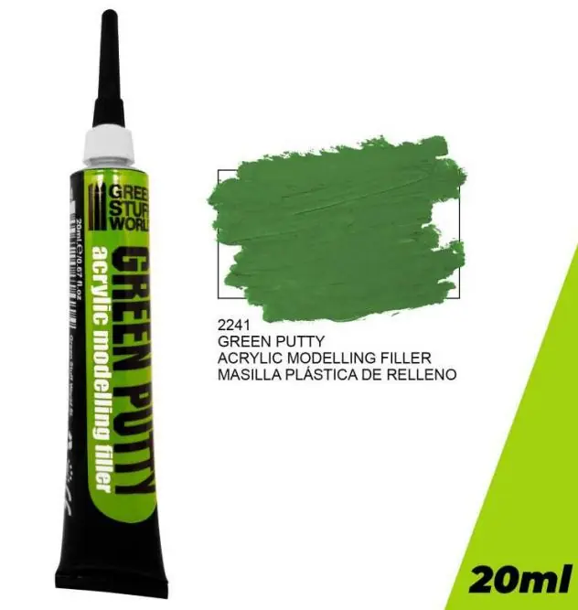 ACRYLIC GREEN PUTTY Spedito Oggi