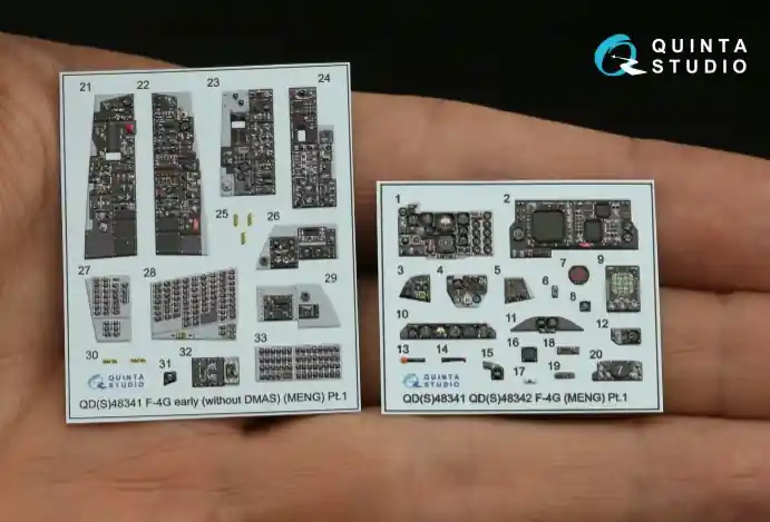 Nuovo Arrivo F-4G Decals 3D