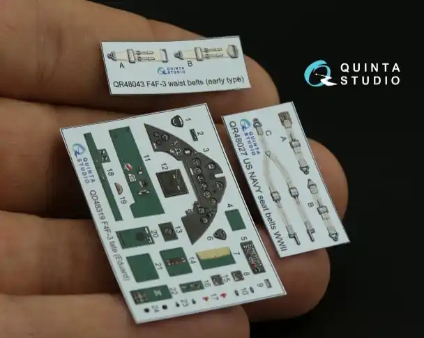 Grumman F4F-3 Decals 3D Super Prezzo