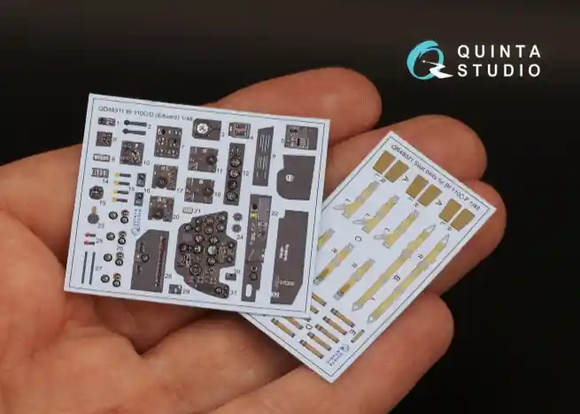 Ultima Occasione Messerschmitt Bf 110C/D Decals 3D
