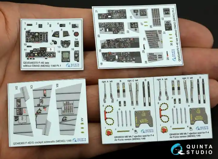 Saldi F-4E Decals 3D