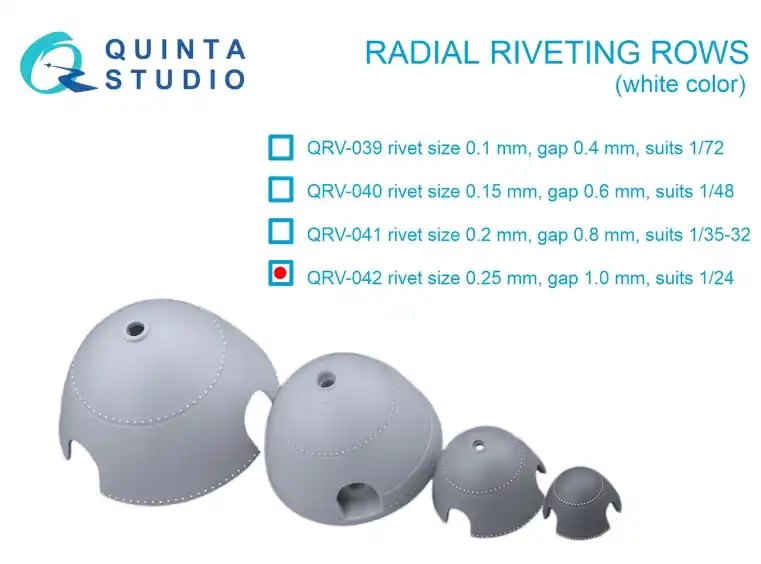Radial riveting rows Non Perdere
