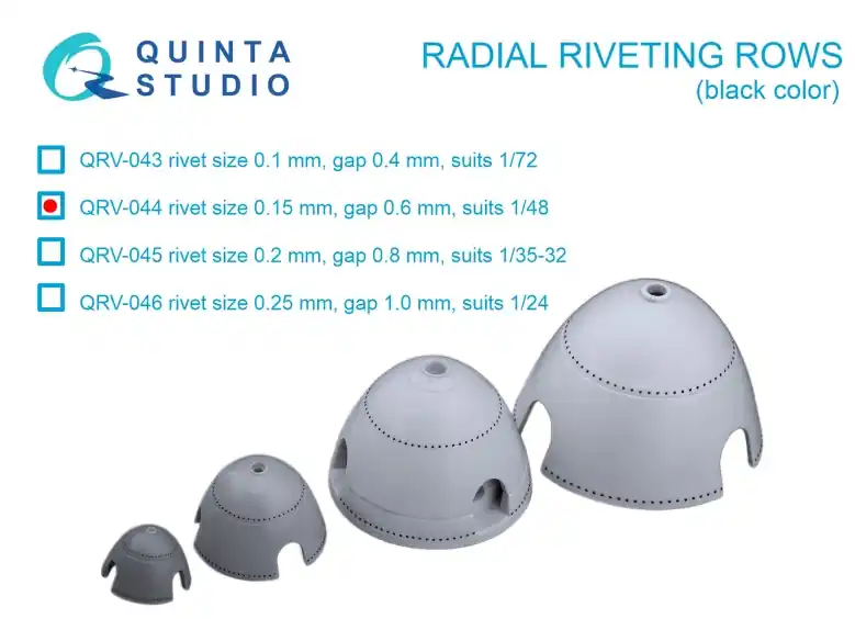 Spedizione Espresso Radial riveting rows
