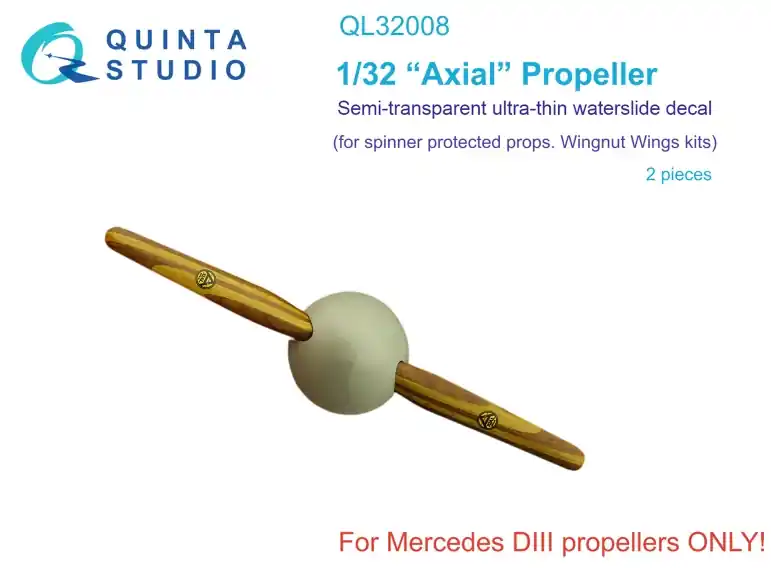 Wooden Propellers Axial Decals Prezzo Basso