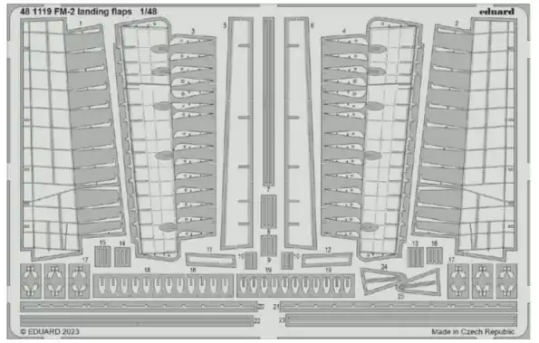 Nuovo Arrivo Grumman FM-2 Wildcat Photo-Etched