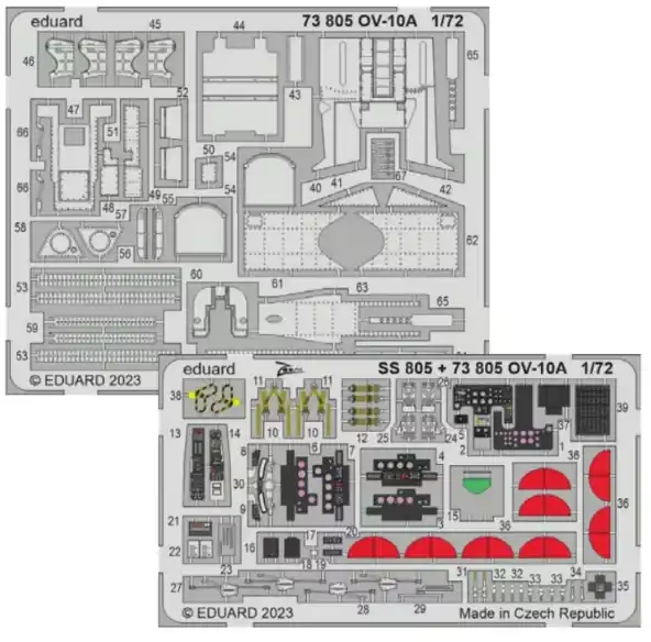 Prezzo Conveniente OV-10A Photo-Etched