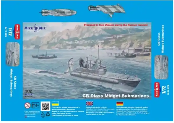 CB Class Midget submarine Ultime Pezzi