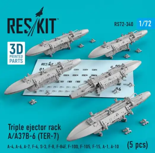 Economico TRIPLE EJECTOR RACK A/A37B-6 (TER-7)