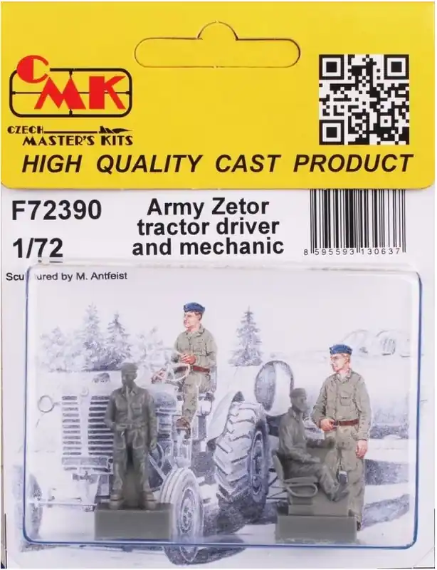 CMK Army Zetor Tractor Driver and Mechanic Prezzo Conveniente