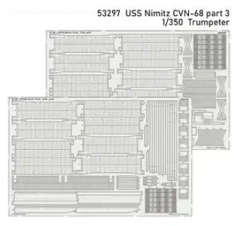 Prezzo Scontato EDUARD 53297 USS Nimitz CVN-68 Fotoincisioni