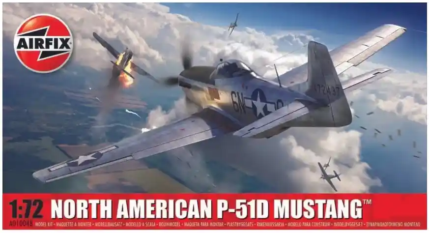 Popolare North American P-51D Mustang 1/72 - AIRFIX A01004B