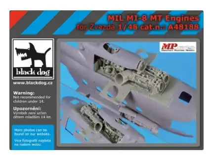 Direttamente Dal Produttore BLACKDOG A48188 Mil Mi 8 MT Motori (SCATOLA MEDIA)