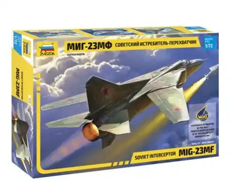 ZVEZDA 7225 Mikoyan-Gurevich MiG-23MF Flogger-B Intercettatore Sovietico Offerta Speciale